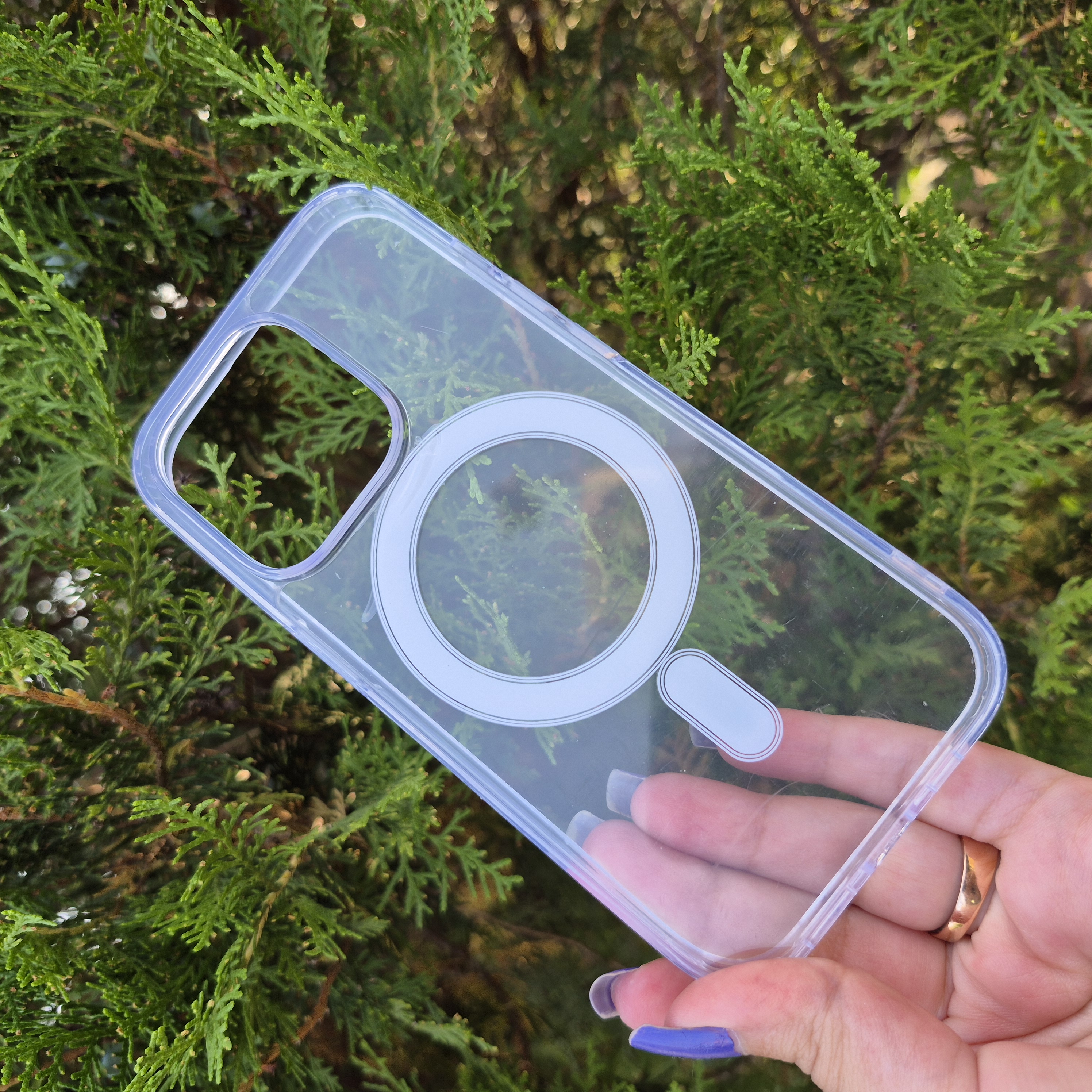 قاب و کاور شفاف مگ سیف Clear Case آیفون iPhone 14 pro