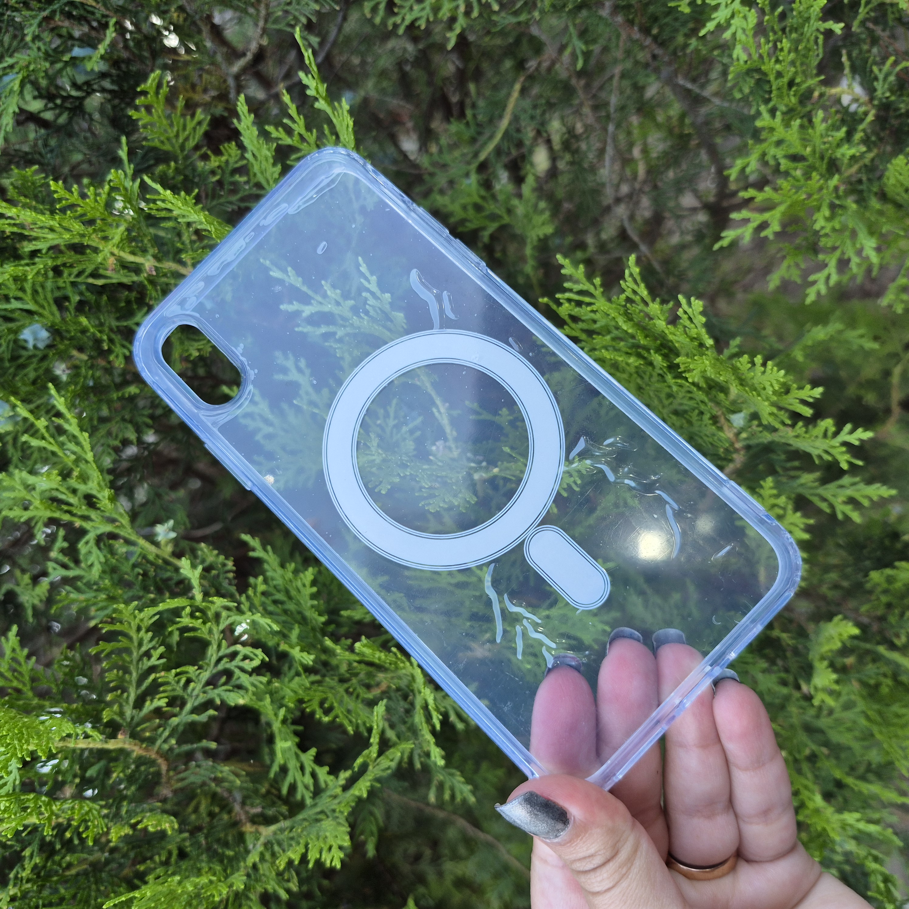 قاب و کاور شفاف مگ سیف Clear Case آیفون iPhone Xsmax