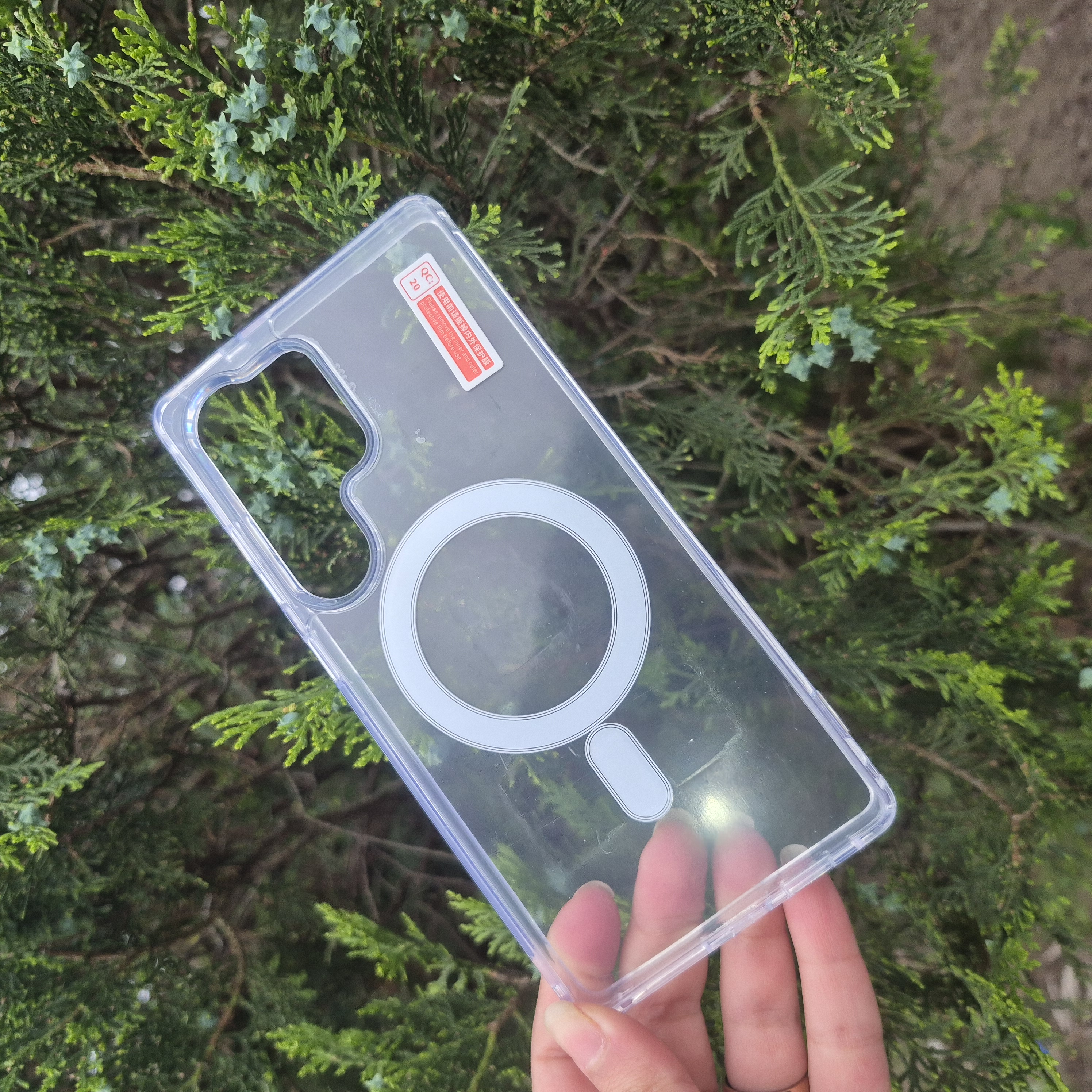قاب و کاور شفاف مگ سیف Clear Case سامسونگ Samsung Galaxy S25 Ultra