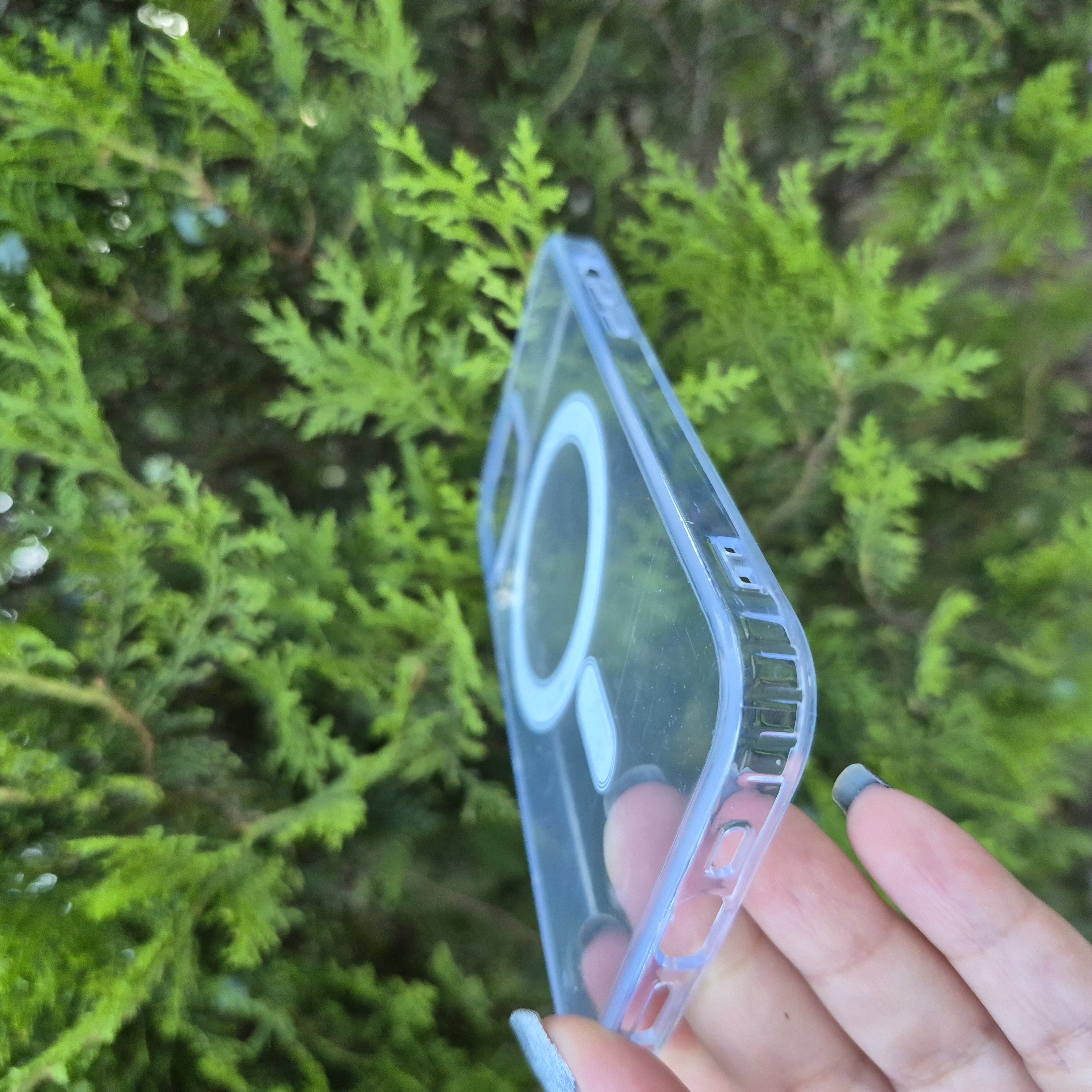 قاب و کاور شفاف مگ سیف Clear Case آیفون iPhone 12