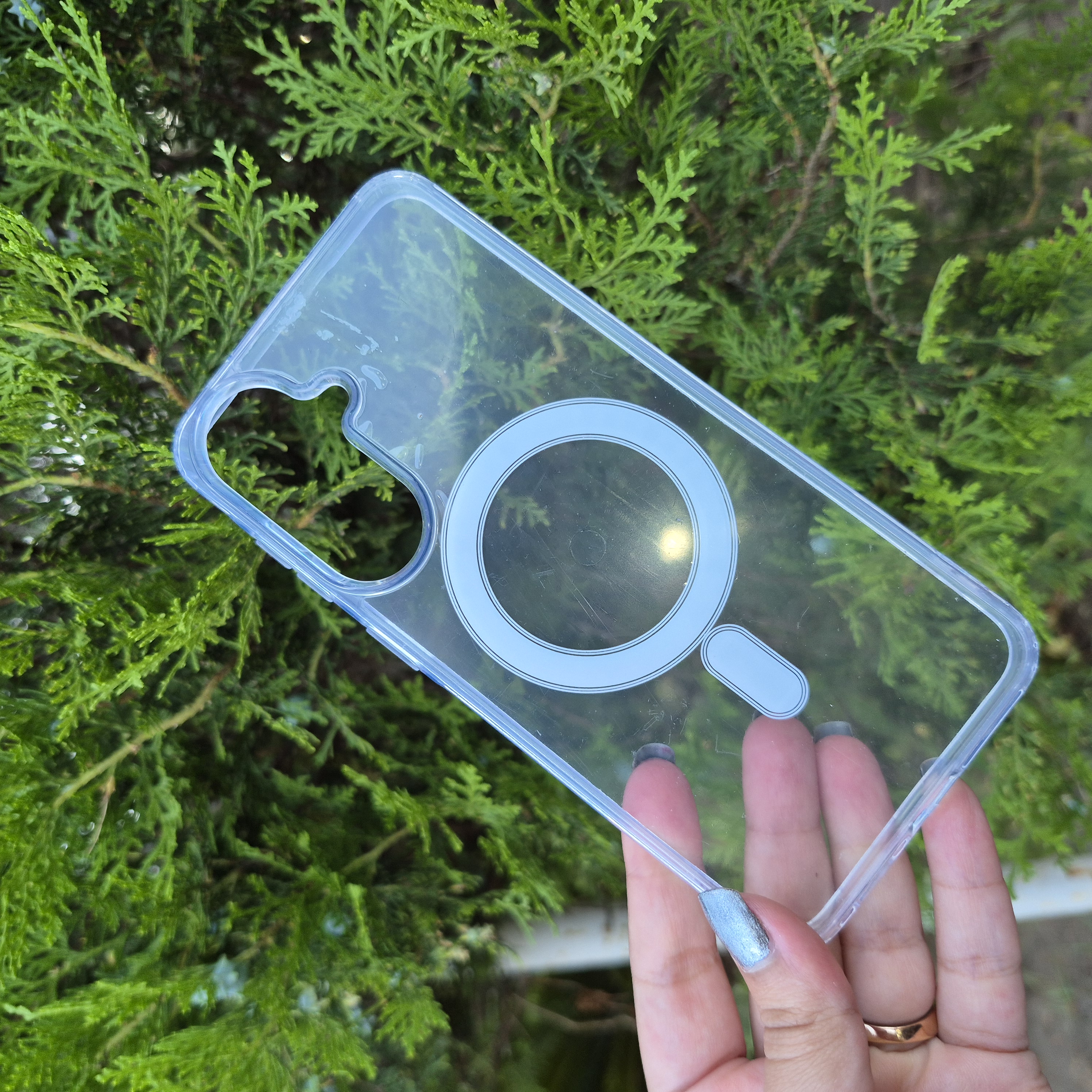 قاب و کاور شفاف مگ سیف Clear Case سامسونگ Samsung Galaxy A57