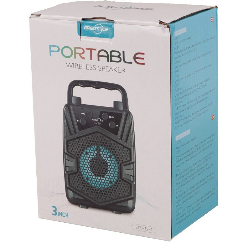 اسپیکر بلوتوثی گریت نایس GTS-1271