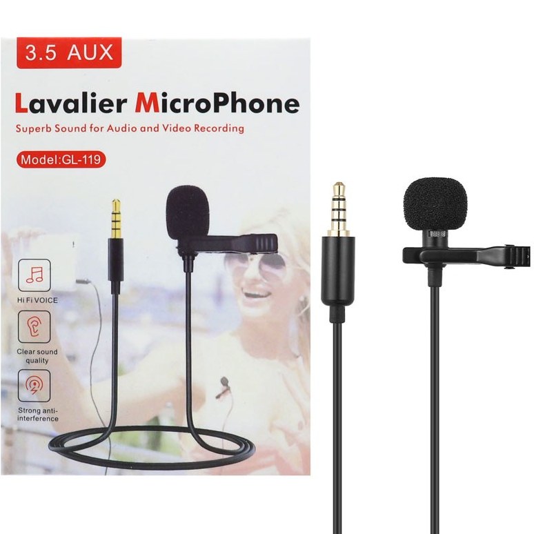 میکروفن یقه ای مدل GL119