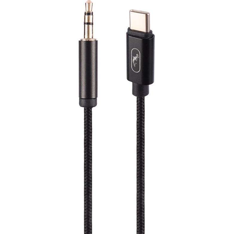 کابل تبدیل USB-C به AUX اسکای دلفین مدل SR12 طول ۱ متر